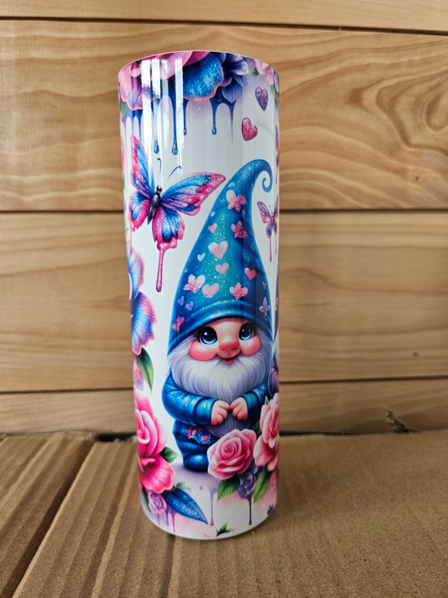 Bright Floral Gnomes 20oz