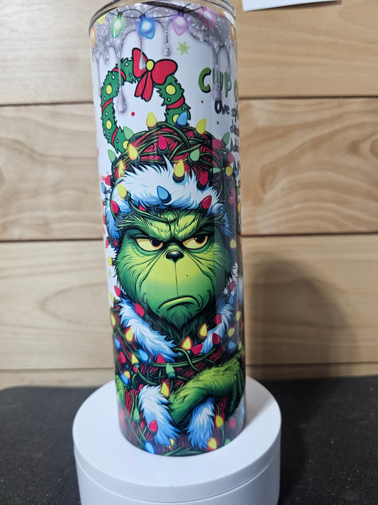 Grinchmas Green Guy 20oz Tumbler