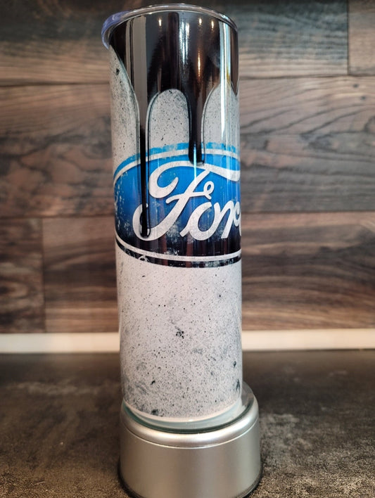 Ford Logo Oil Drip 20oz